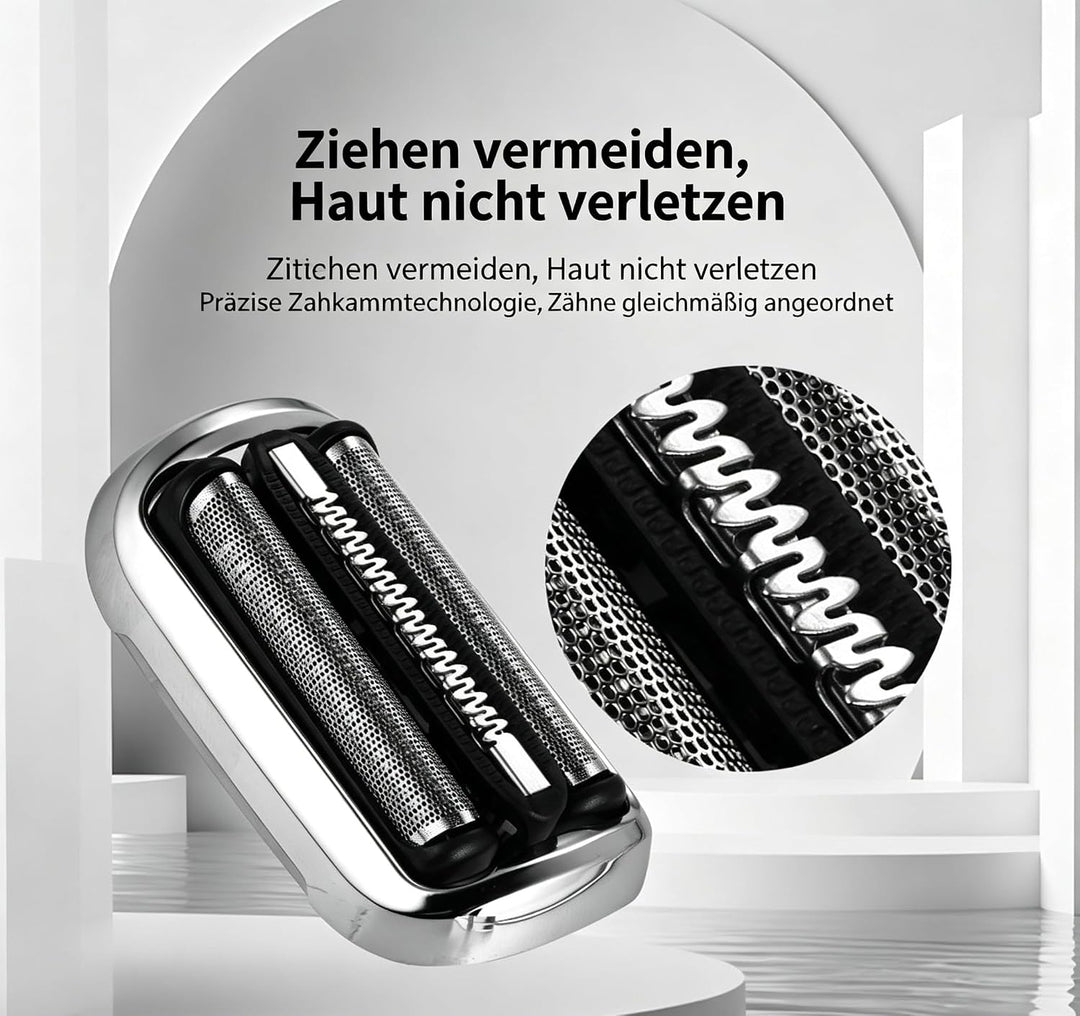73S Scherkopf Kompatibel mit Series 7, Elektrischer Rasierkopf Ersatzteil für Series S7 Rasierer 702