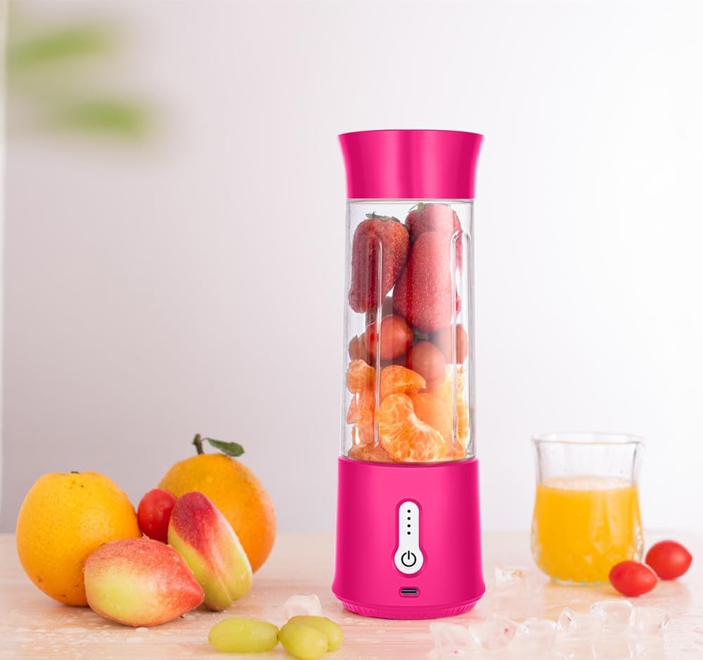 Tragbarer Mixer Persönliche Mini-Grösse für Gemischte Säfte - Shakes und Smoothie-Mixer - USB Wieder