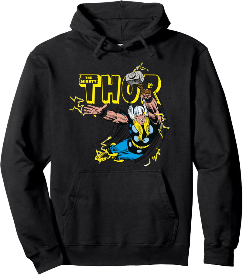 Marvel Thor Classic Retro Comic Pullover Hoodie