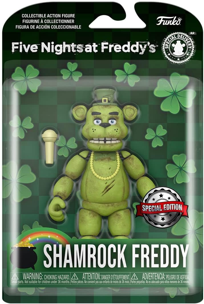 Funko Action Figure: Five Nights at Freddy's (FNAF) - Shamrock Freddy Fazbear - Sammlerstück - Gesch
