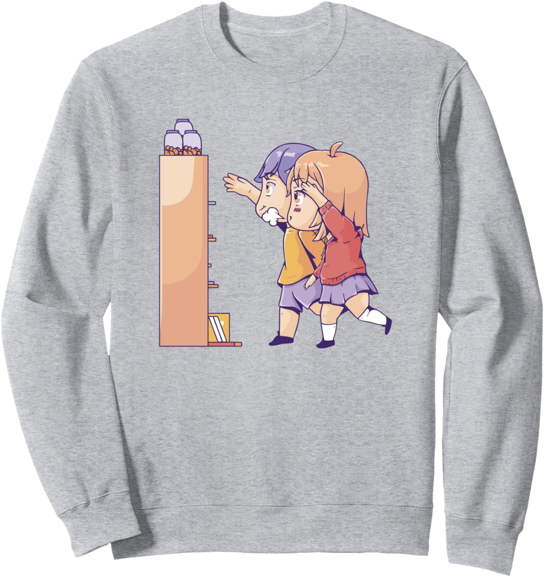 Reaching For Cookies Chibi Kids Anime Sweatshirt