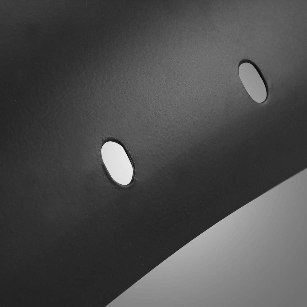 KATUR Motorrad Matte Metall Short Front Kotflügel Kotflügel 13 5/8 "Hochwertiges Metalleisen Für Har