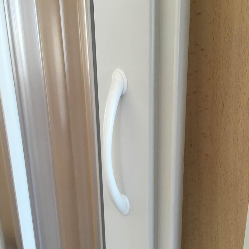 Forte Duschtür in PVC 120 cm H185 mod. Aura Seitlich, 120 CM