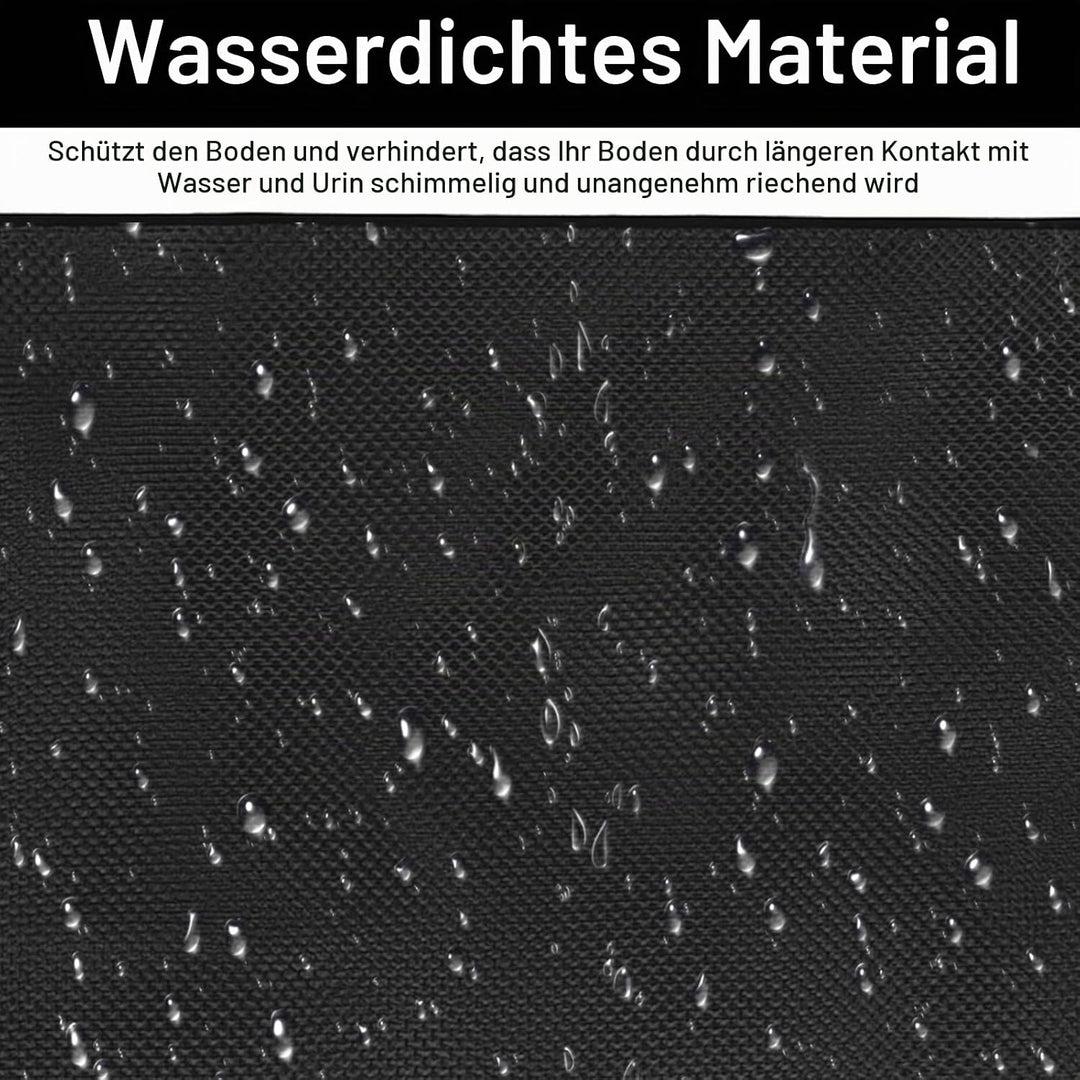 150 x 100 cm Wasserdicht Haustier Laufgittermatte für Meerschweinchenkäfig, Plane, Boden, Wiederverw