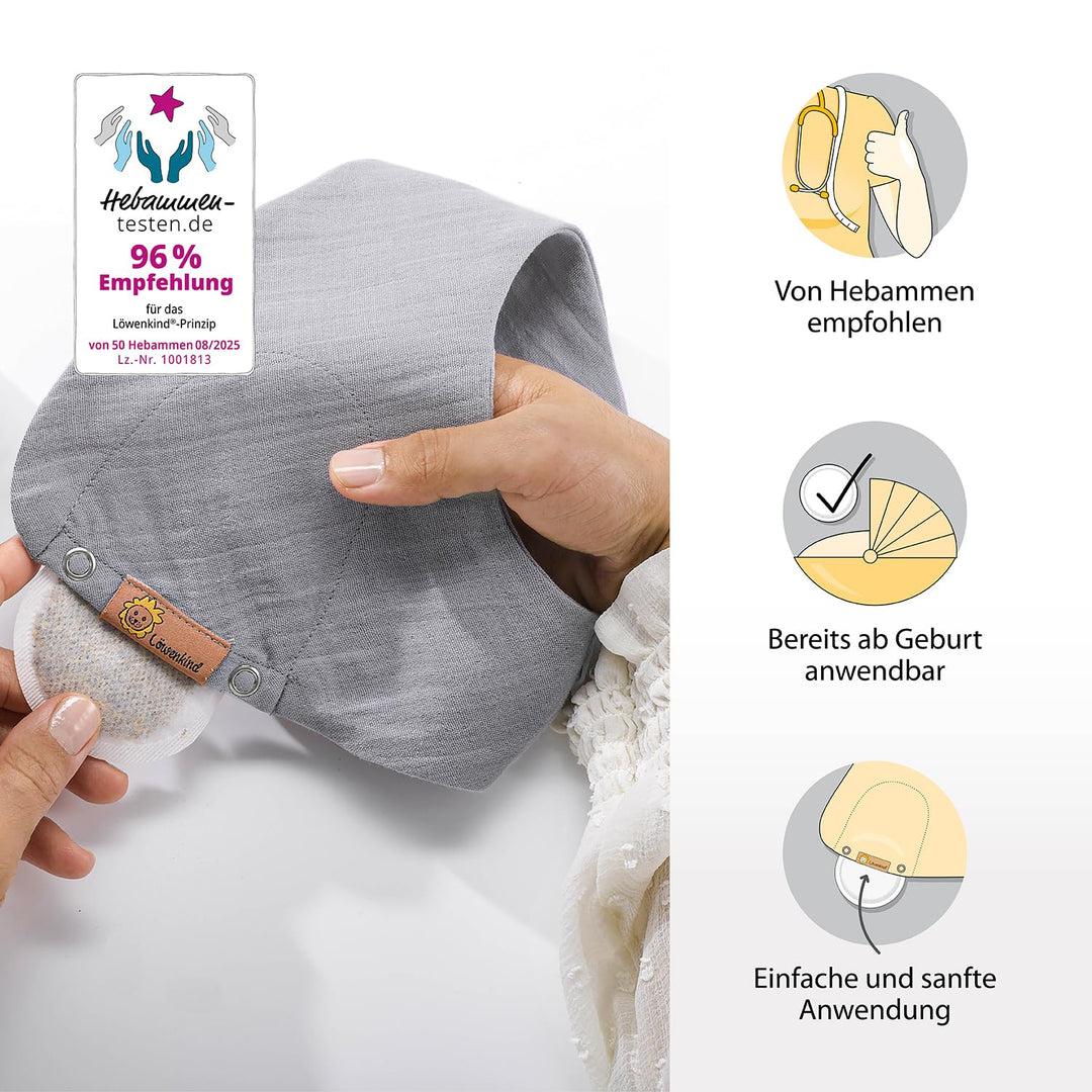 Löwenkind Gute Nacht-Pads 10er Nachfüllpackung (2 Stück) - Natürliche Unterstützung bei Schlafproble