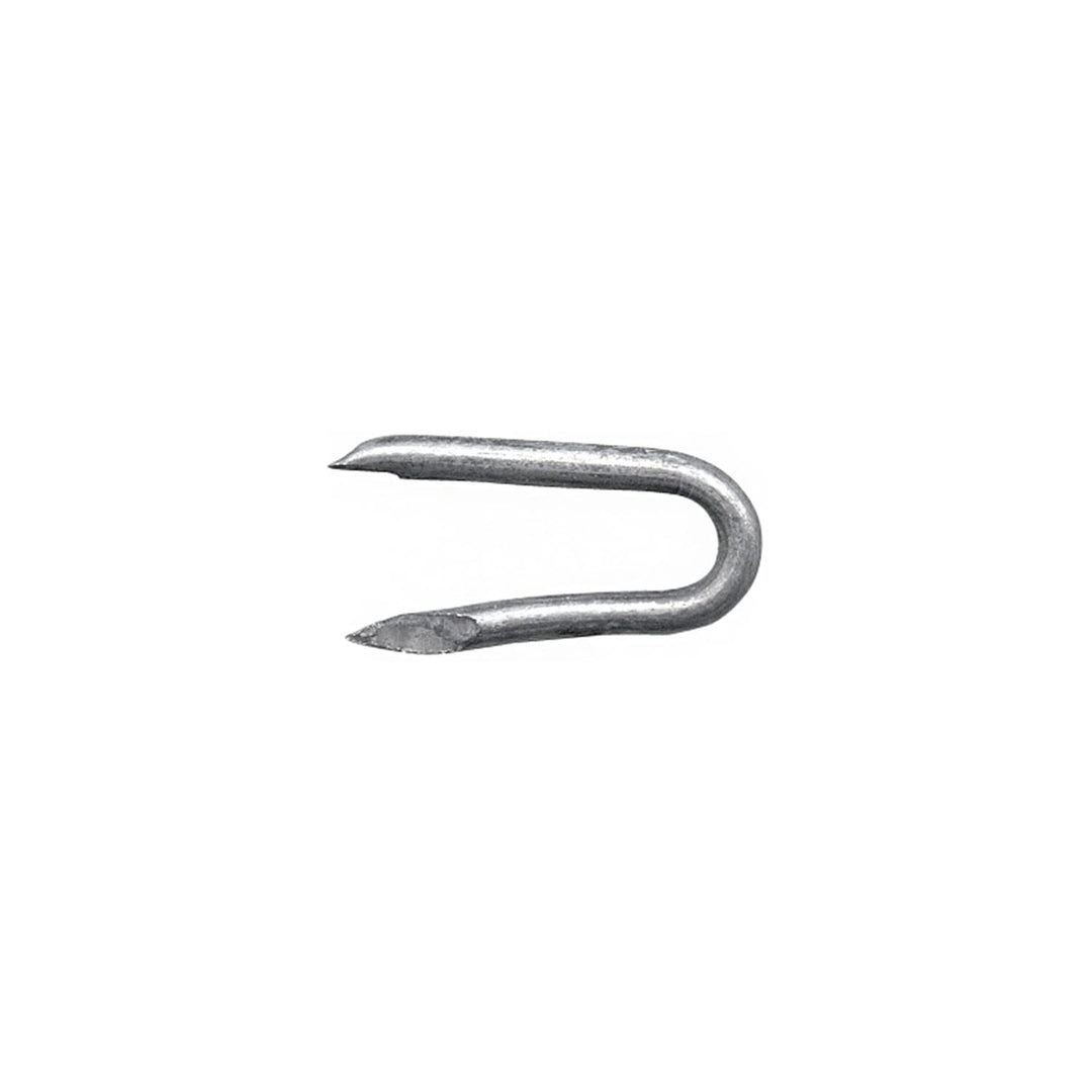 siwitec Stahlkrampen verzinkt 3,1 x 31 mm, 5 kg, Krampen mit schräg geschnittenen Spitzen, U-Nägel,