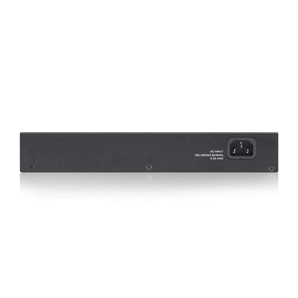 Zyxel 24-Port Gigabit Ethernet Unmanaged Switch - Design ohne Lüfter [GS1100-24E] GS1100-24E-EU0103F