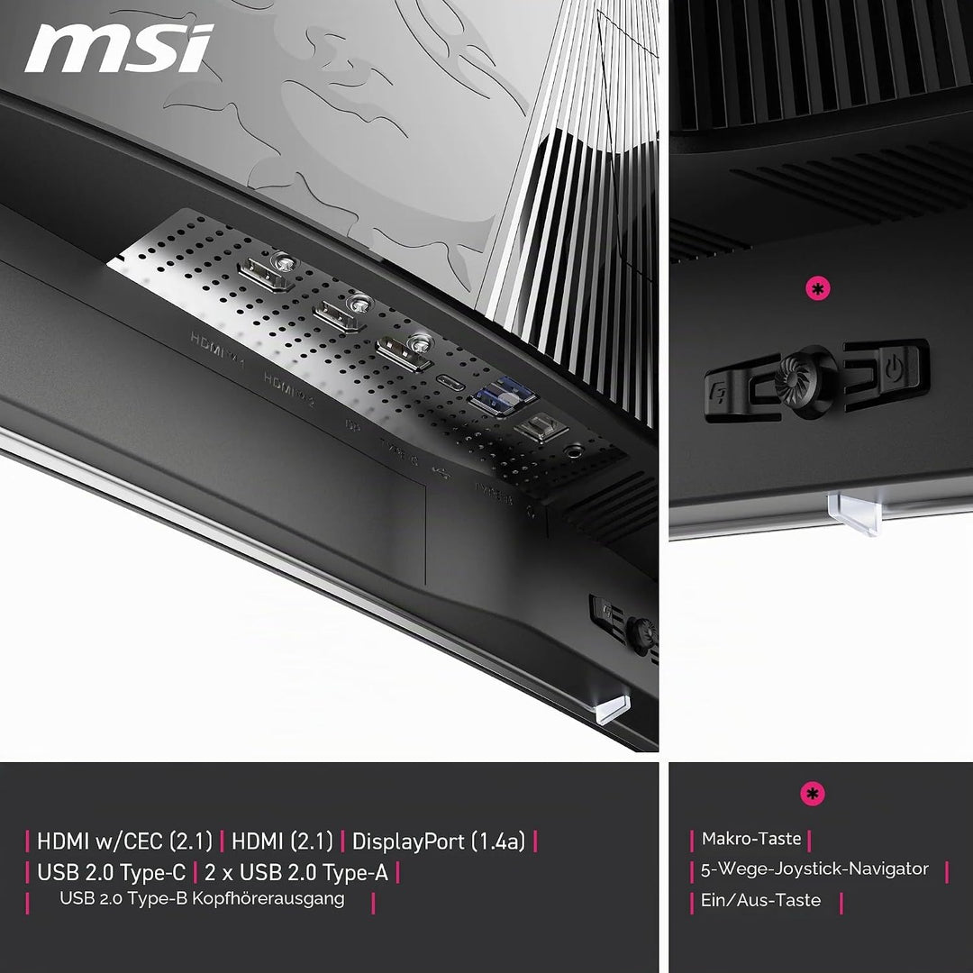MPG 321CURX QD-OLED 32" / UHD / Curved (NEW) Schwarz, 32" / UHD / Curved (NEW) Schwarz