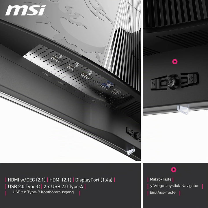 MPG 321CURX QD-OLED 32" / UHD / Curved (NEW) Schwarz, 32" / UHD / Curved (NEW) Schwarz