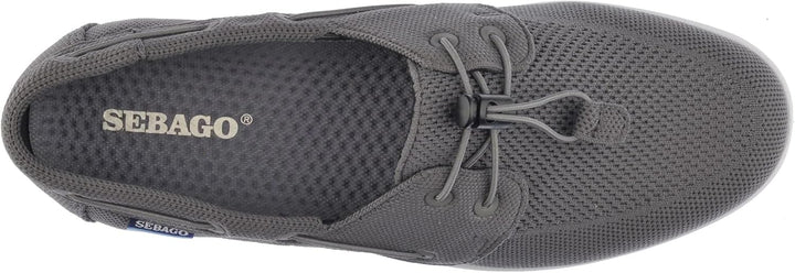 Sebago Herren Monterey Boat Shoe 42 EU Dk Grey, 42 EU Dk Grey