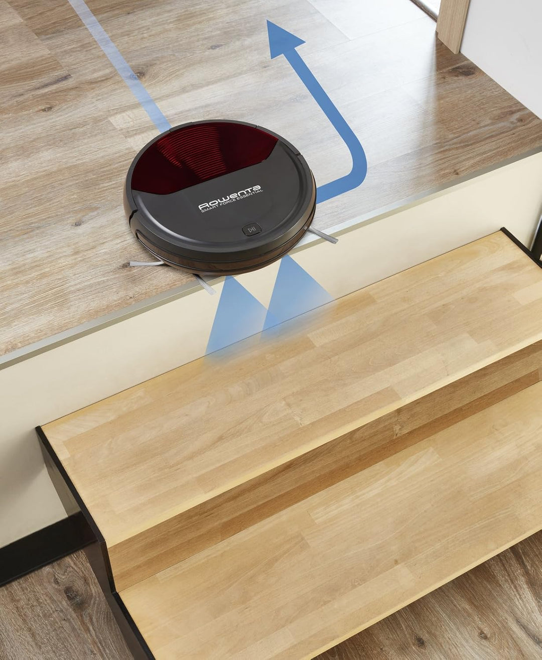 Rowenta RR6943 Smart Force Essential Saugroboter Roboter-Staubsauger (hohe Saugleistung auf allen Bö