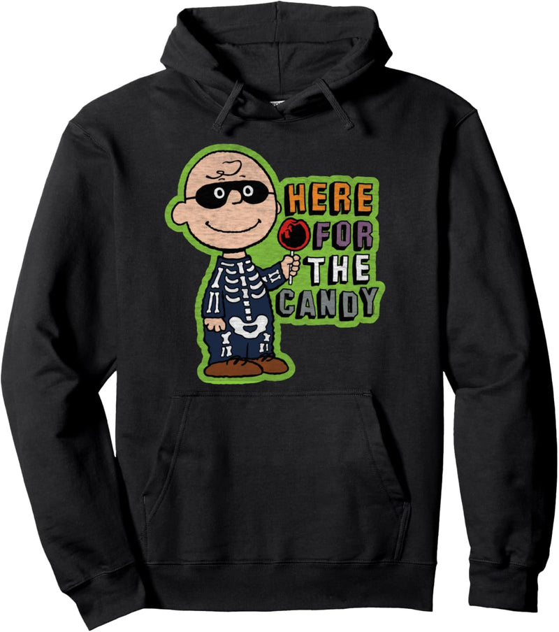 Peanuts Halloween Charlie hier für die Süssigkeit Pullover Hoodie