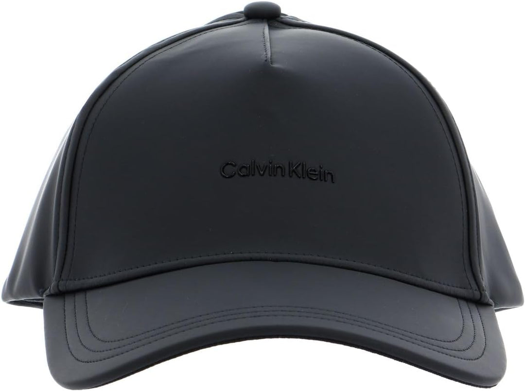 Calvin Klein Rubberized Baseball Cap Black