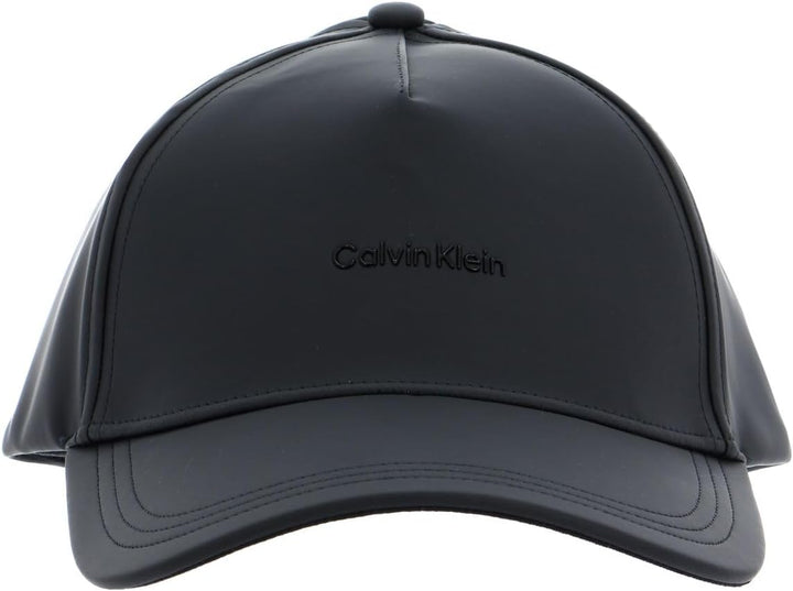 Calvin Klein Rubberized Baseball Cap Black