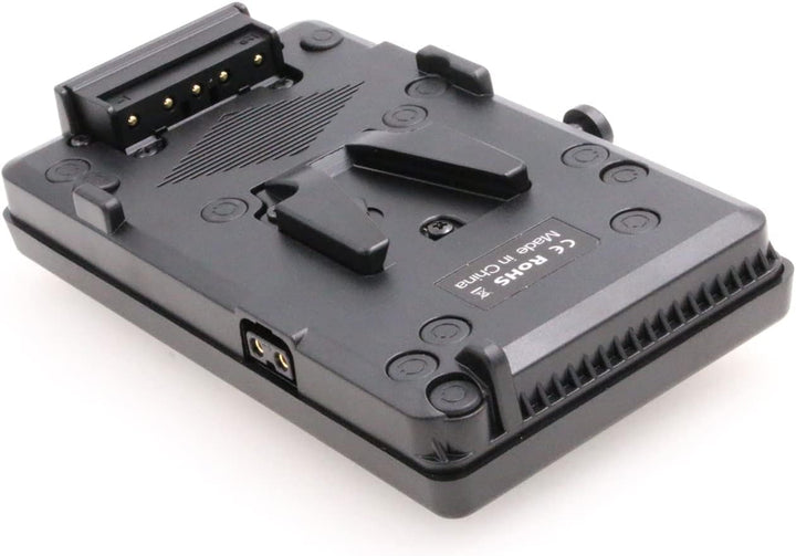 ZBLZGP V-Mount Akkuhalterung auf 3-Stift-Goldmontageplatte Adapter für Panasonic Kamera Anton Bauer