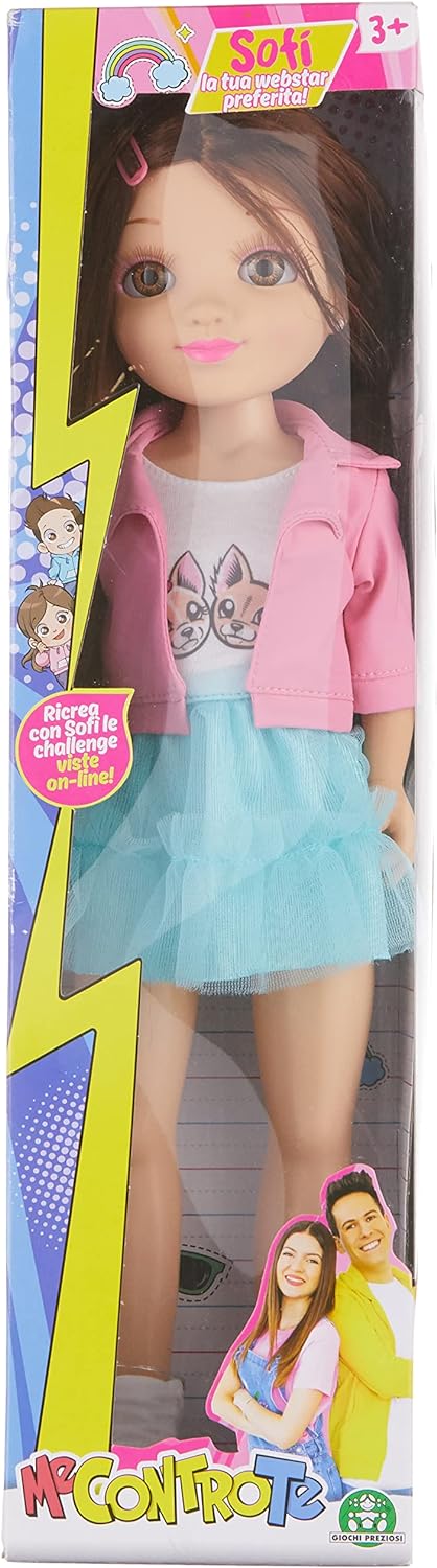 Giochi Preziosi MEC23000 Me Contro Te Sofì Cutie Doll 42 cm, Mehrfarbig, S