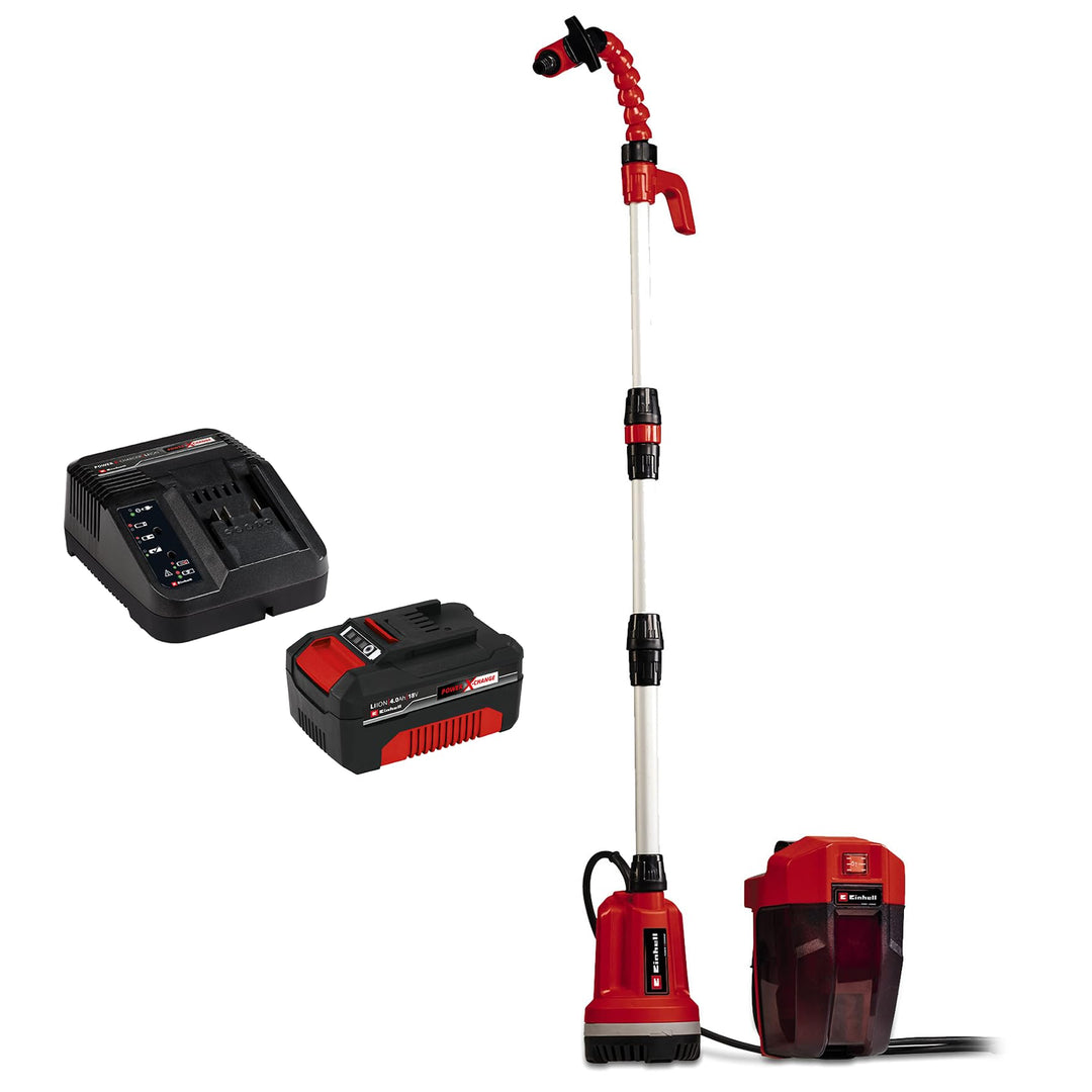 Einhell Akku-Tauchdruck/Regenfasspumpe GE-PP 18 RB Li Power X-Change (Li-Ion, 18 V, Förderdruck max.