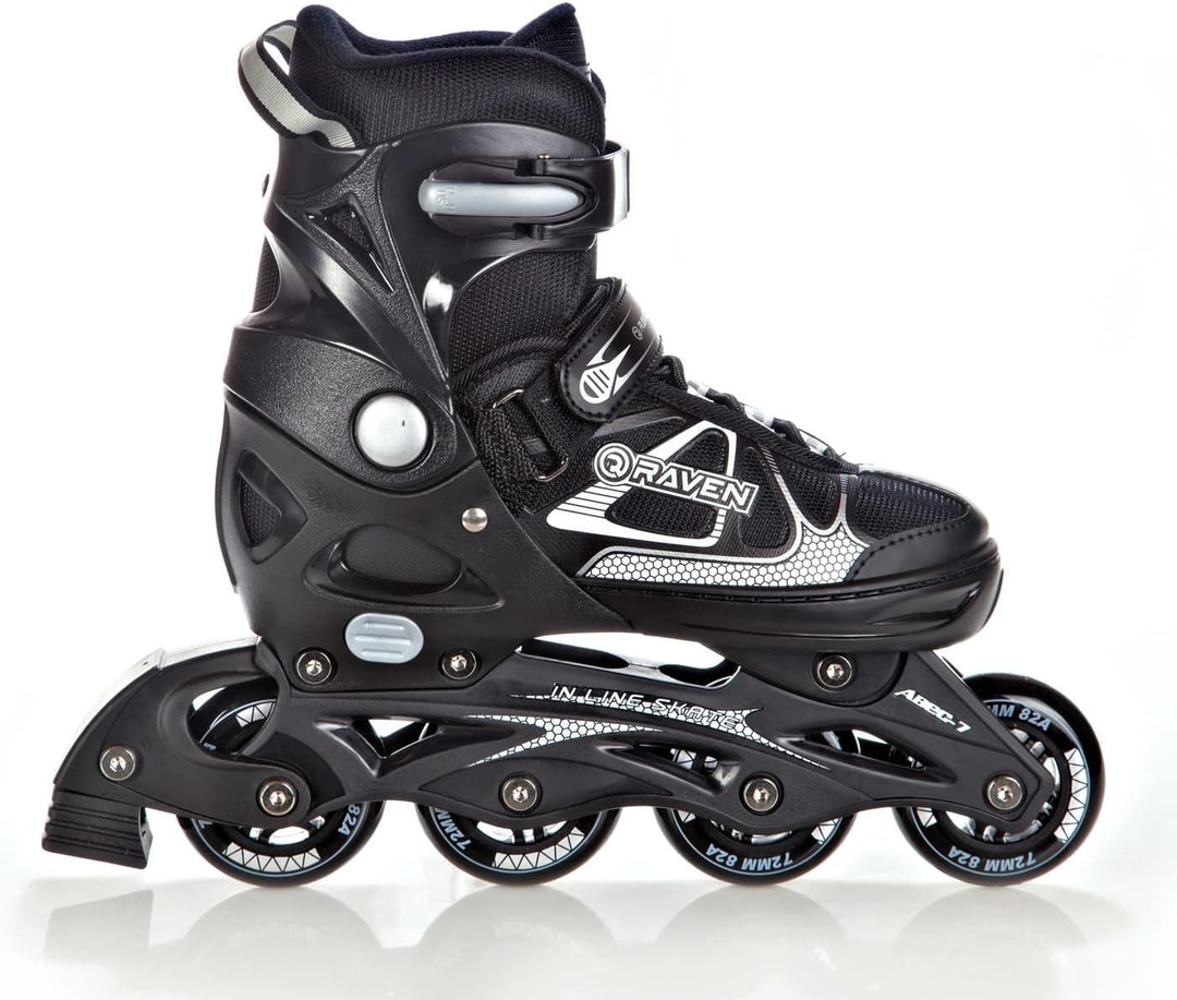 RAVEN Verstellbare 2in1 Inlineskates-Schlittschuhe Spirit - Kugellager Abec7 - SAS - Shock-Absorbing
