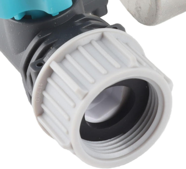 AYNEFY Wasserdruckventil, G3/4 Zoll, verstellbares Wasserdruckregelventil mit Manometer, Gewächshaus