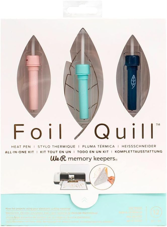 We R Memory Keepers WR660579 Set mit Folienfeder Foil Quill Starter Kit, Vorteilsset enthält über 12