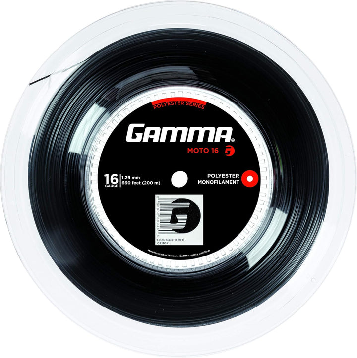 Gamma Moto Rolle Schwarz 16 (1.29mm), Schwarz 16 (1.29mm)