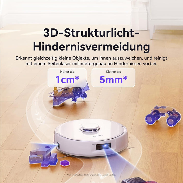 NARWAL Freo X Ultra Saugroboter mit Wischfunktion, Wischroboter Selbstreinigend mit 8.200 Pa Saugkra