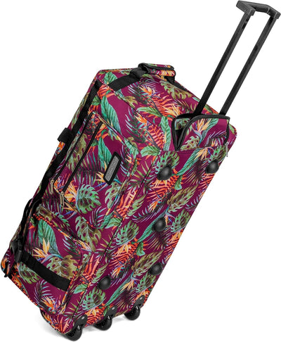 XXL Reisetasche Jumbo Big-Travel mit Rollen von normani® Farbe Jungle Jungle XXL, Jungle XXL