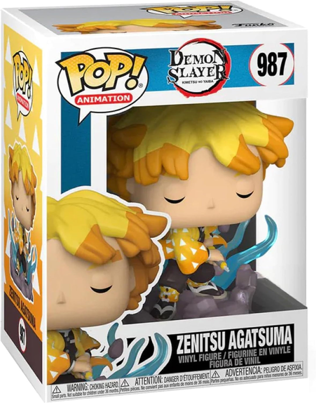 Funko Pop! Demon Slayer Zenitsu Agatsuma Funimation 2022 Exclusive