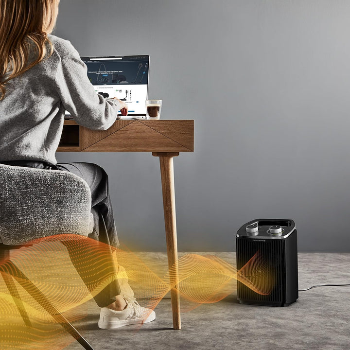 Rowenta Instant Comfort Compact 2000 Heizlüfter, 2 Leistungsstufen, kompakte Abmessungen, Thermostat