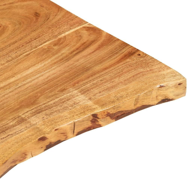 vidaXL Akazienholz Massiv Waschtischplatte Badezimmer Waschtisch Waschtischkonsole Platte Holzplatte