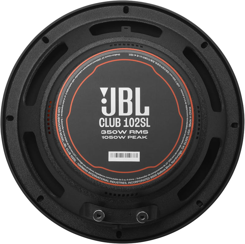 JBL Club 102SL - 1000 Watt Subwoofer Auto Radio für Flach-Einbau in KfZ Musikanlage von Harman Kardo