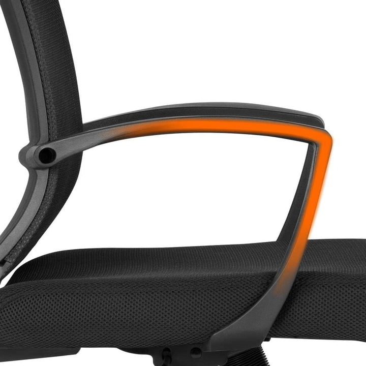 Yaheetech 2 Stück Bürostuhl, Schreibtischstuhl ergonomisch, Drehstuhl mit Netzbespannung, höhenverst