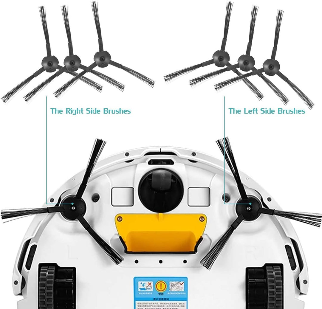 KEEPOW 10 Zubehör für ZACO V5sPro und V5x Saugroboter, Ersatzteile auch Kompatibel mit ILIFE V5s Pro