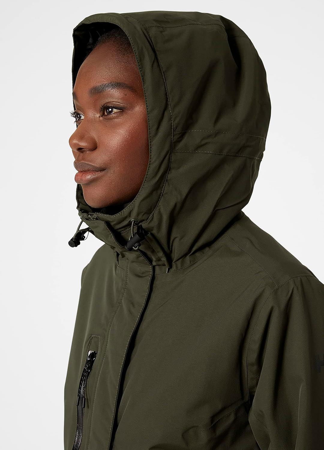 Helly-Hansen Damen Adore Isolierter Regenmantel XS Grün, XS Grün