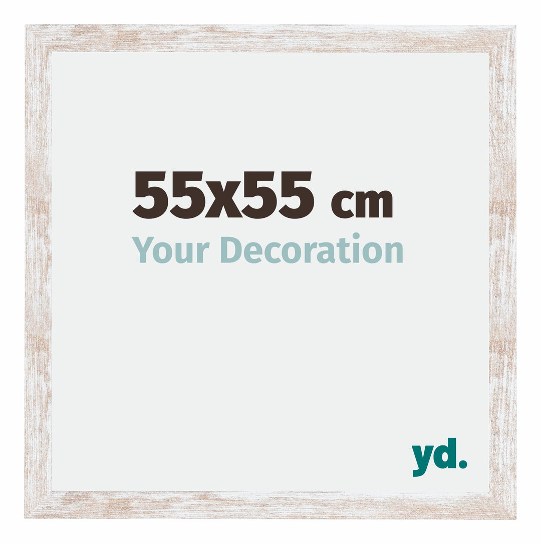 yd. Your Decoration - Bilderrahmen 55,00x55,00 cm - Bilderrahmen aus MDF mit Acrylglas - Antireflex