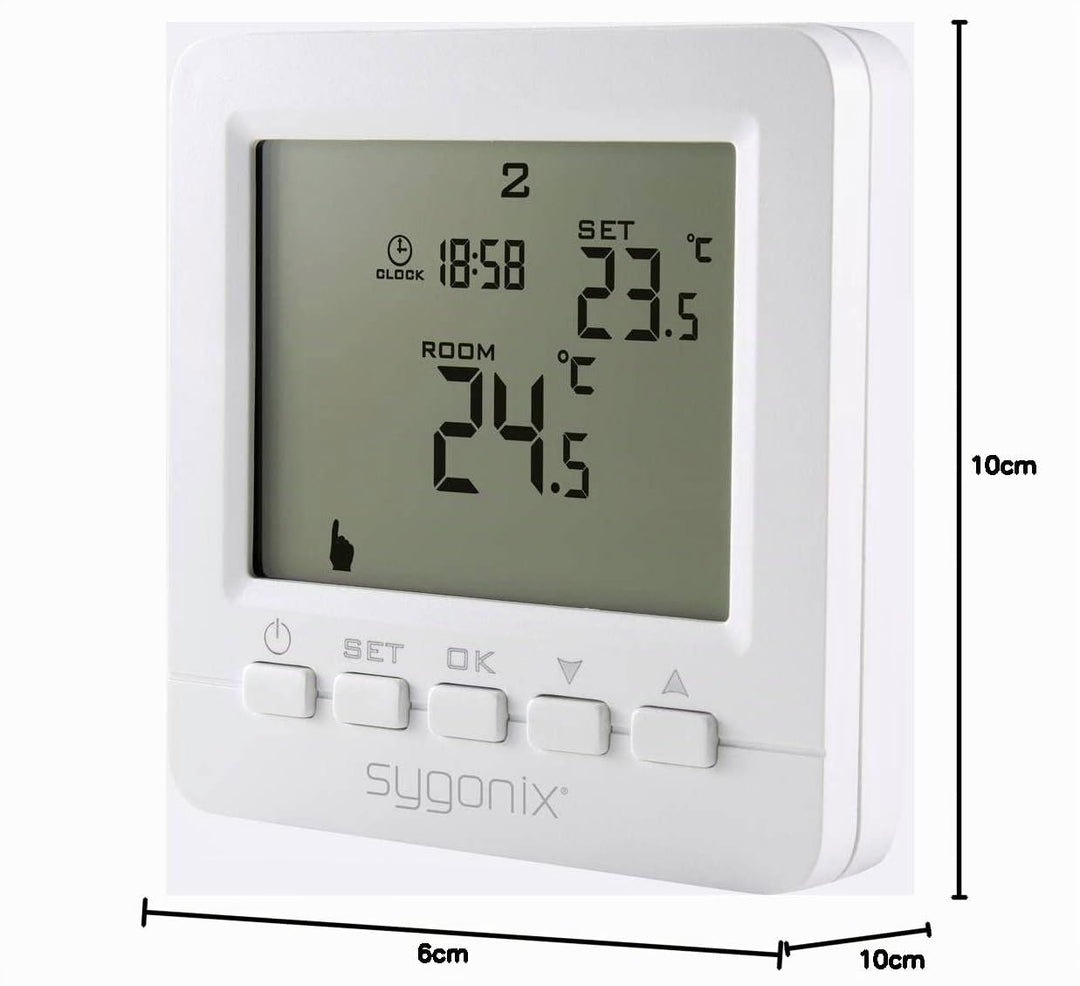 Sygonix SY-4500818 Raumthermostat Unterputz Wochenprogramm 1 St.