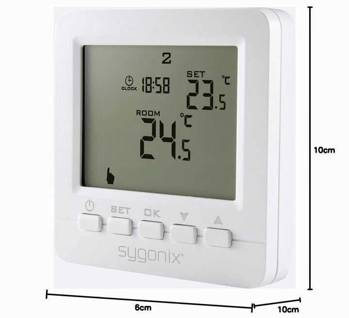 Sygonix SY-4500818 Raumthermostat Unterputz Wochenprogramm 1 St.