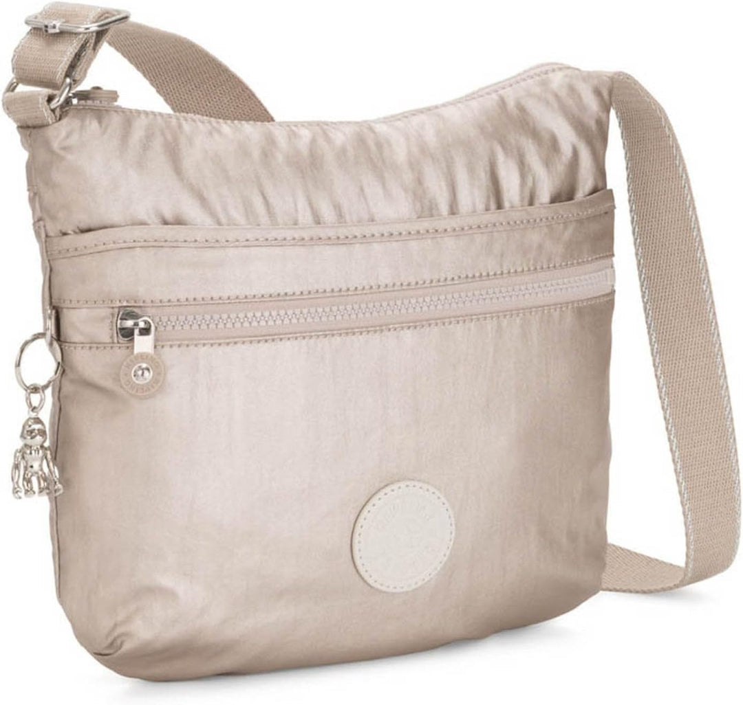 Kipling Damen Arto Tasche, Silber (Metallic Glow), Einheitsgrösse EU, Metallic Glow