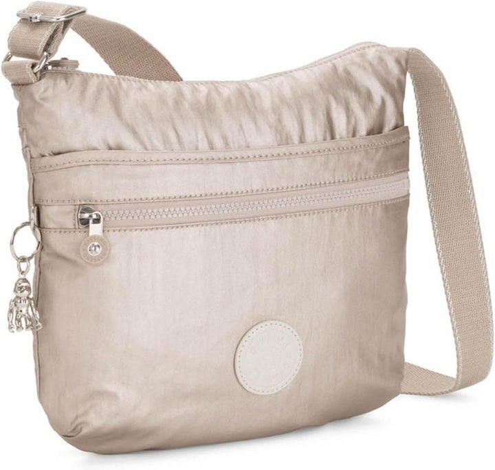 Kipling Damen Arto Tasche, Silber (Metallic Glow), Einheitsgrösse EU, Metallic Glow