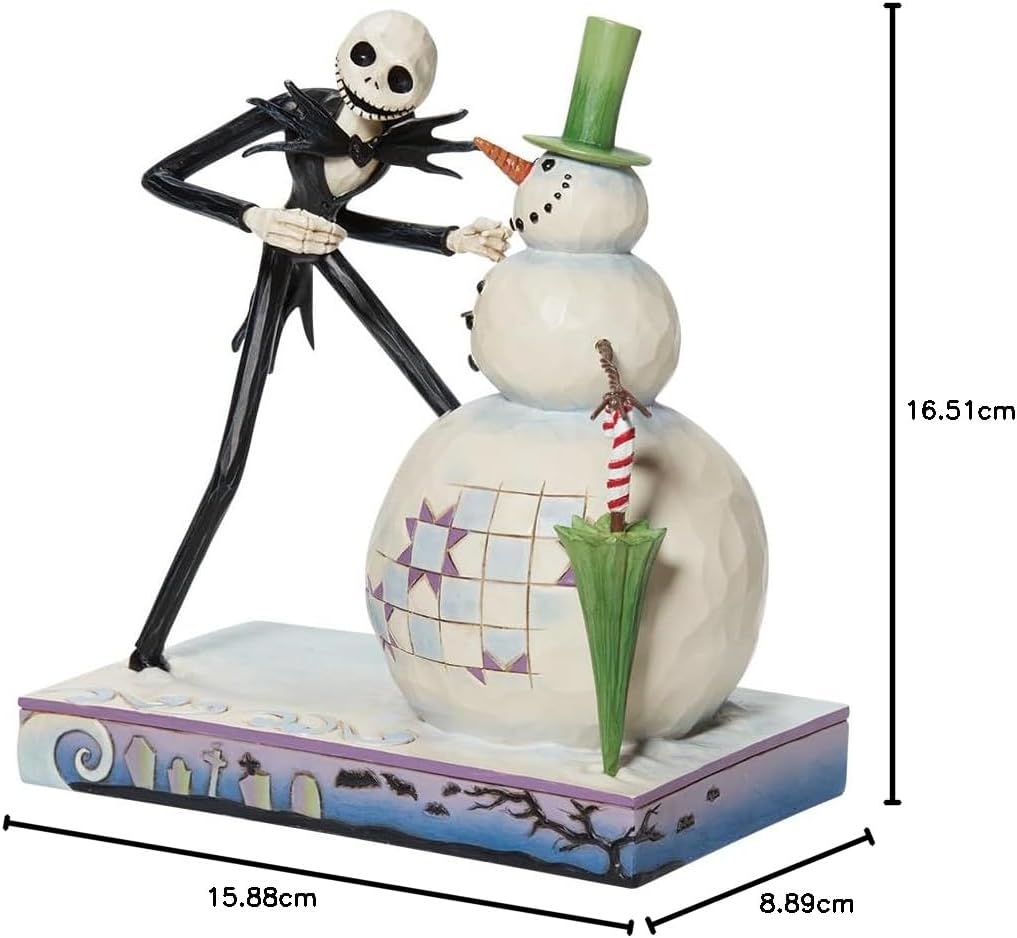 Enesco Nightmare Before Christmas Figur – A Snowy Discovery 6013056