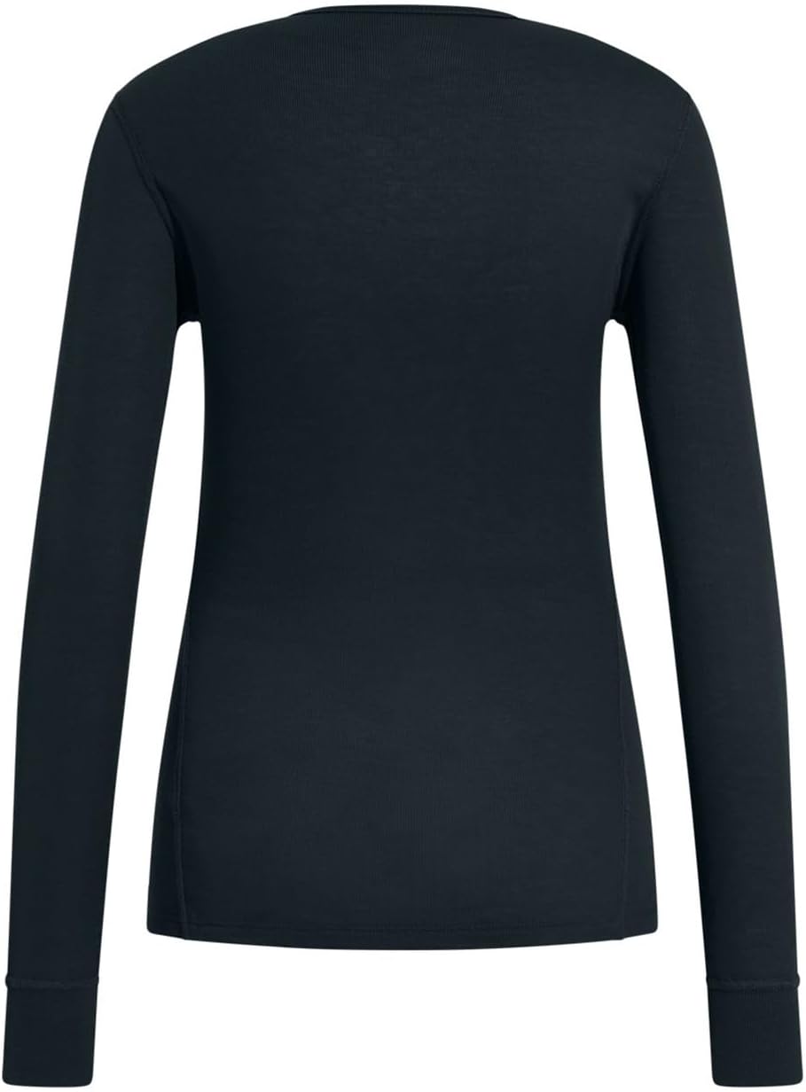 Odlo Thermounterwäsche Merino 200 | Merino Unterwäsche für Herren | Langarm-Thermoshirt mit Kragen u