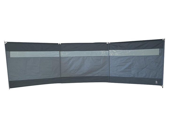 BO-Camp Dennis 4 Pole Windbreak Grau/Anthrazit, Grau/Anthrazit