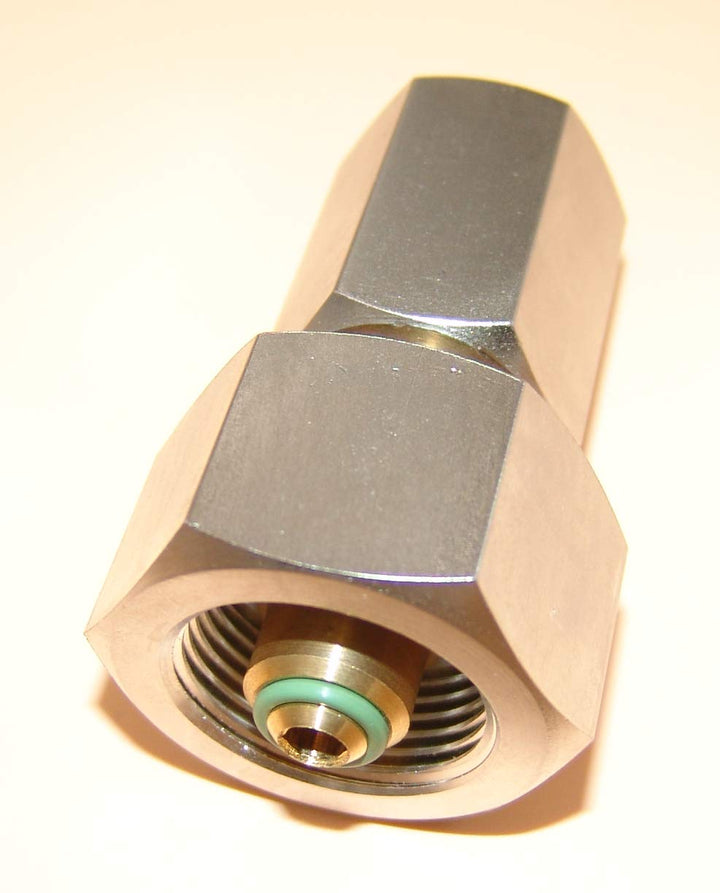 Multiadapter 300 Bar Sauerstoff/Helium/Druckluft auf G5/8" Sauerstoff Bullnose Innengewinde
