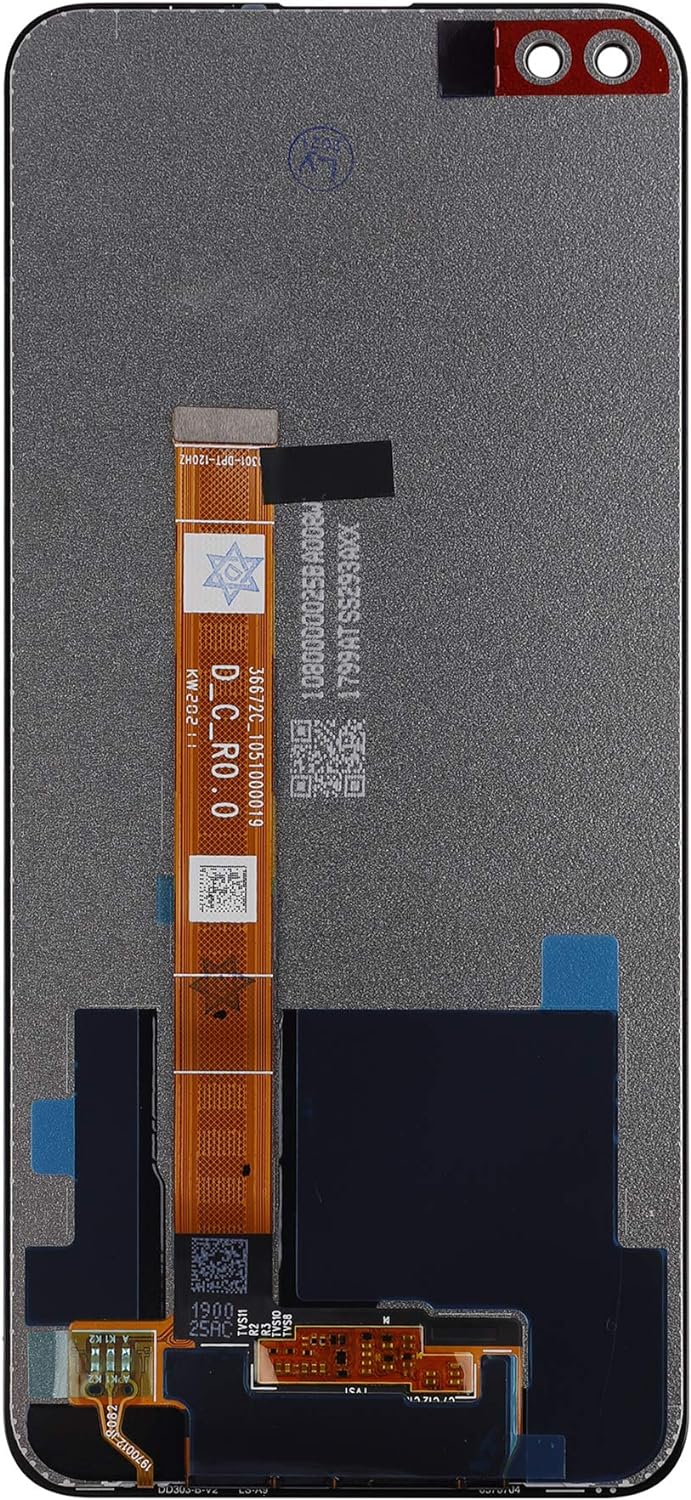 swark LCD Display Kompatibel mit Oppo Reno 4Z 5G CPH2065 (Schwarz Ohne Rahmen) Touchscreen + Tools
