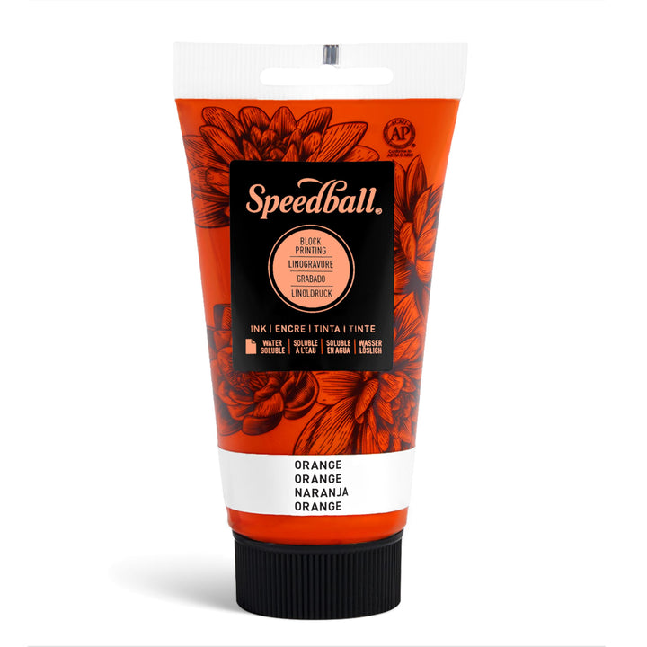Speedball 3507 Water-Soluble Block Printing Ink – Bold Color With Satin Finish AP Certified 2.5 FL O