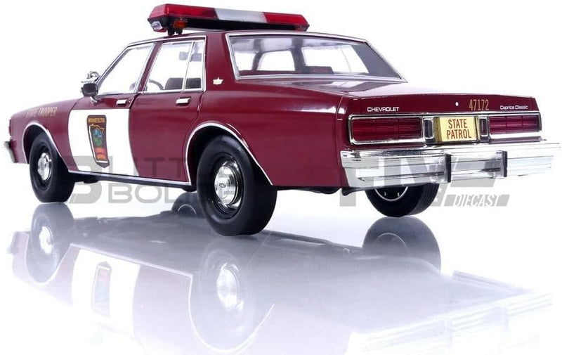 Greenlight Collectibles – Che Caprice Minnesota State Trooper – 1987-1/18