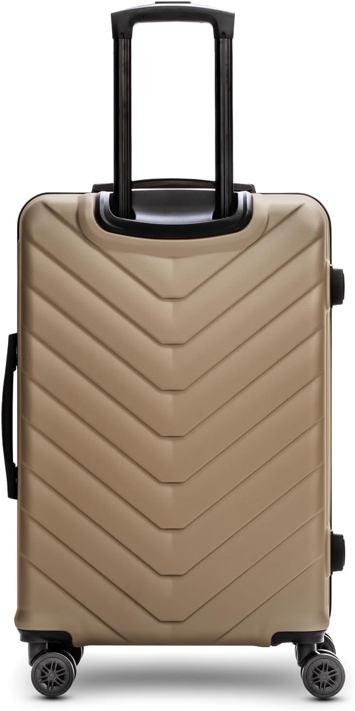 REDOLZ Hartschalen 3er Koffer-Set | Leichte Reise-Trolleys - hochwertiges ABS Material | Damen/Herre