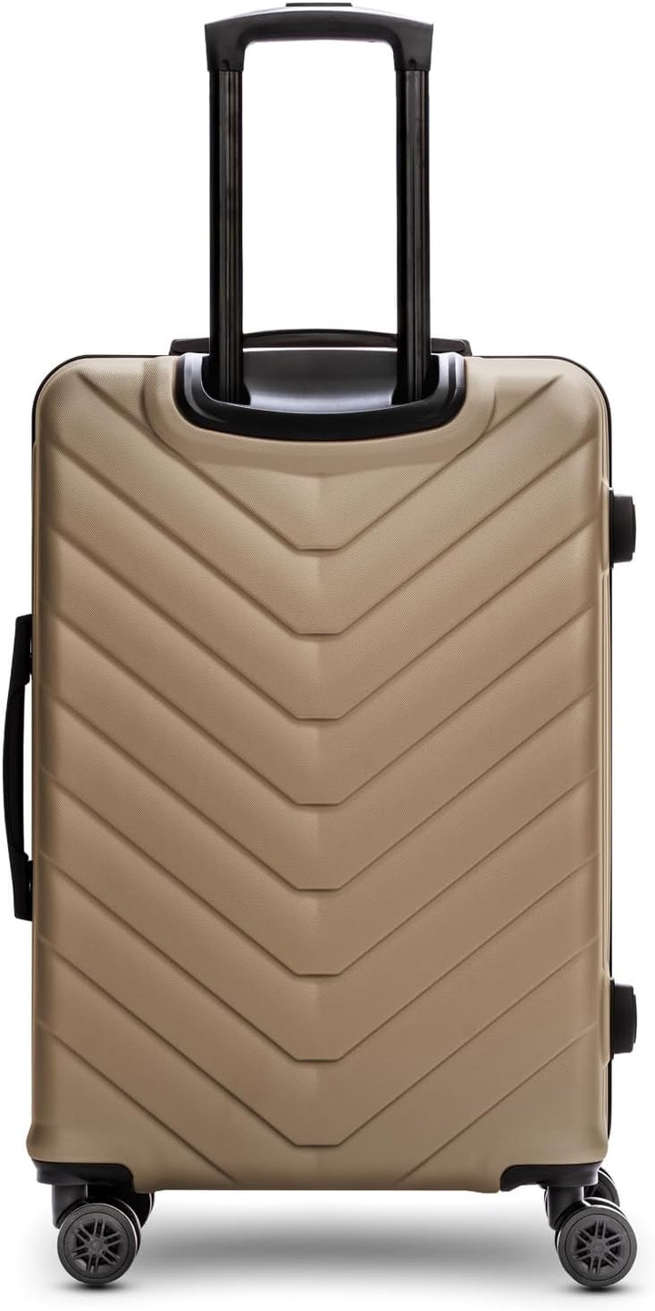 REDOLZ Hartschalen 3er Koffer-Set | Leichte Reise-Trolleys - hochwertiges ABS Material | Damen/Herre