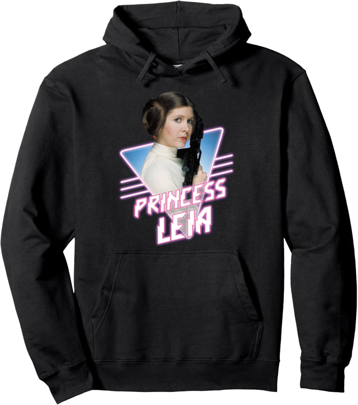 Star Wars Princess Leia Neon Sign Pullover Hoodie