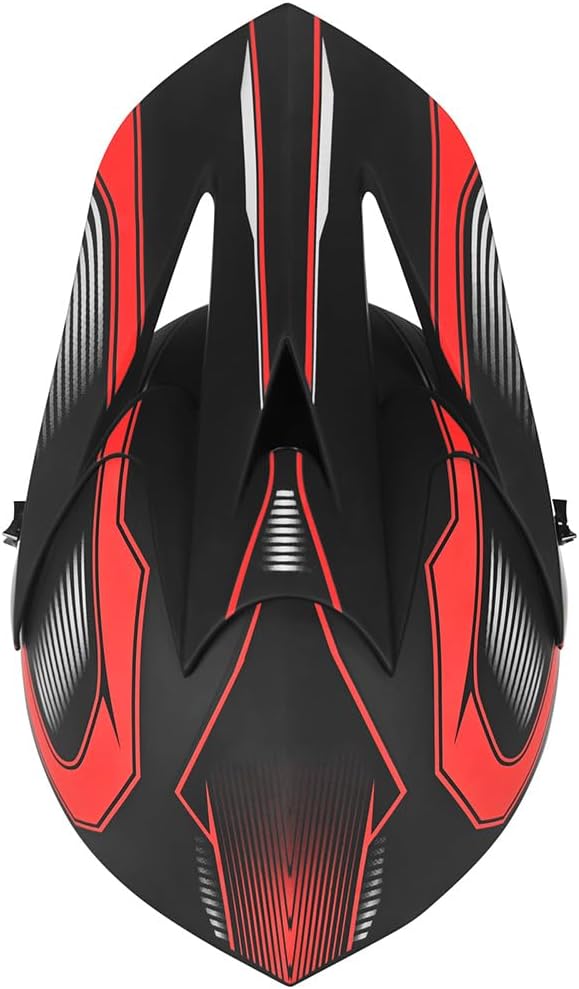 Jugend-Offroad-Motocrosshelme,Fahrradhelme für Jungen und Mädchen,Personalisierter Motorradhelme,CE